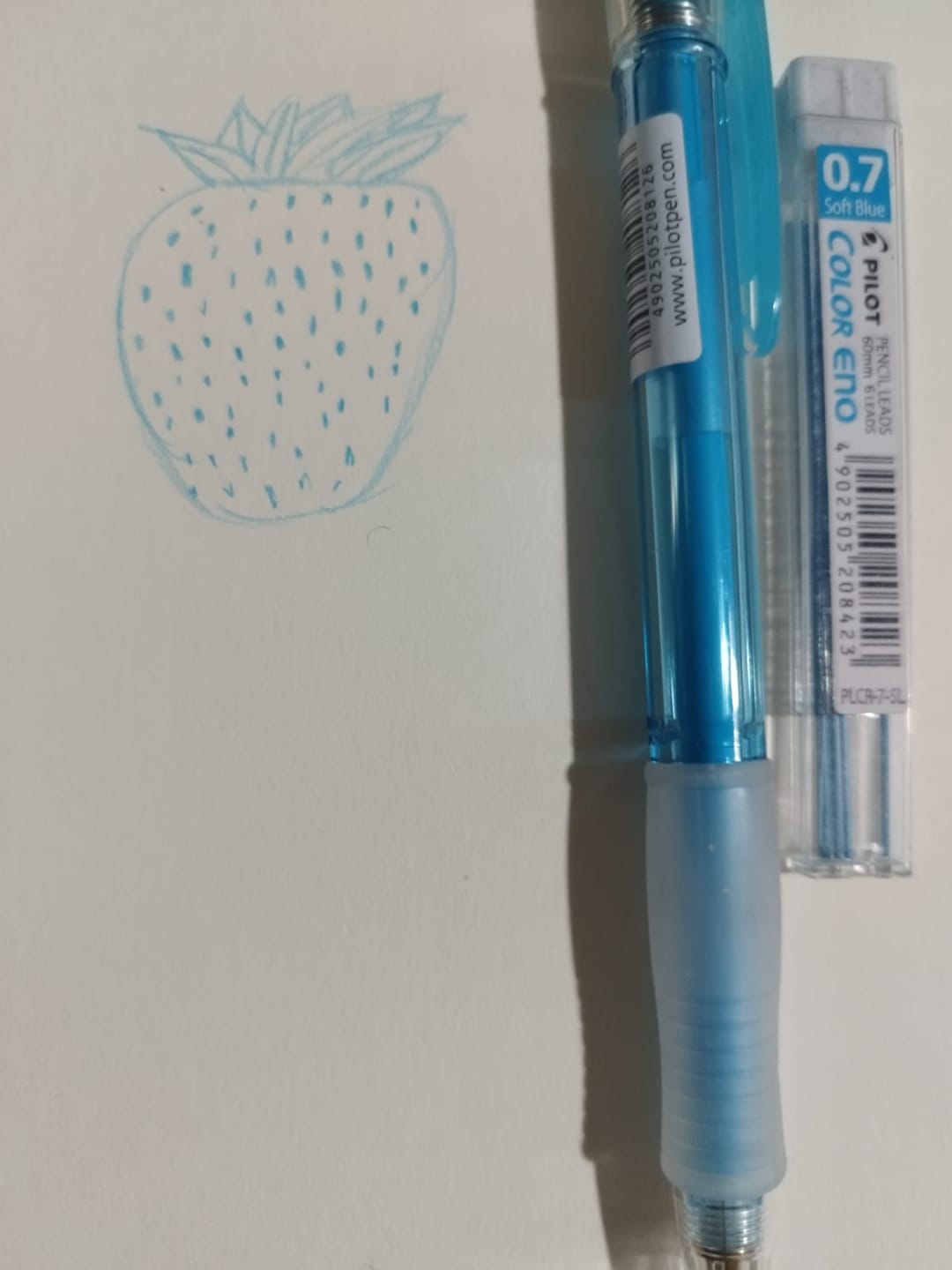 Customer photo review of Pilot Eno - Pack 6 Minas de Colores para Portaminas 07