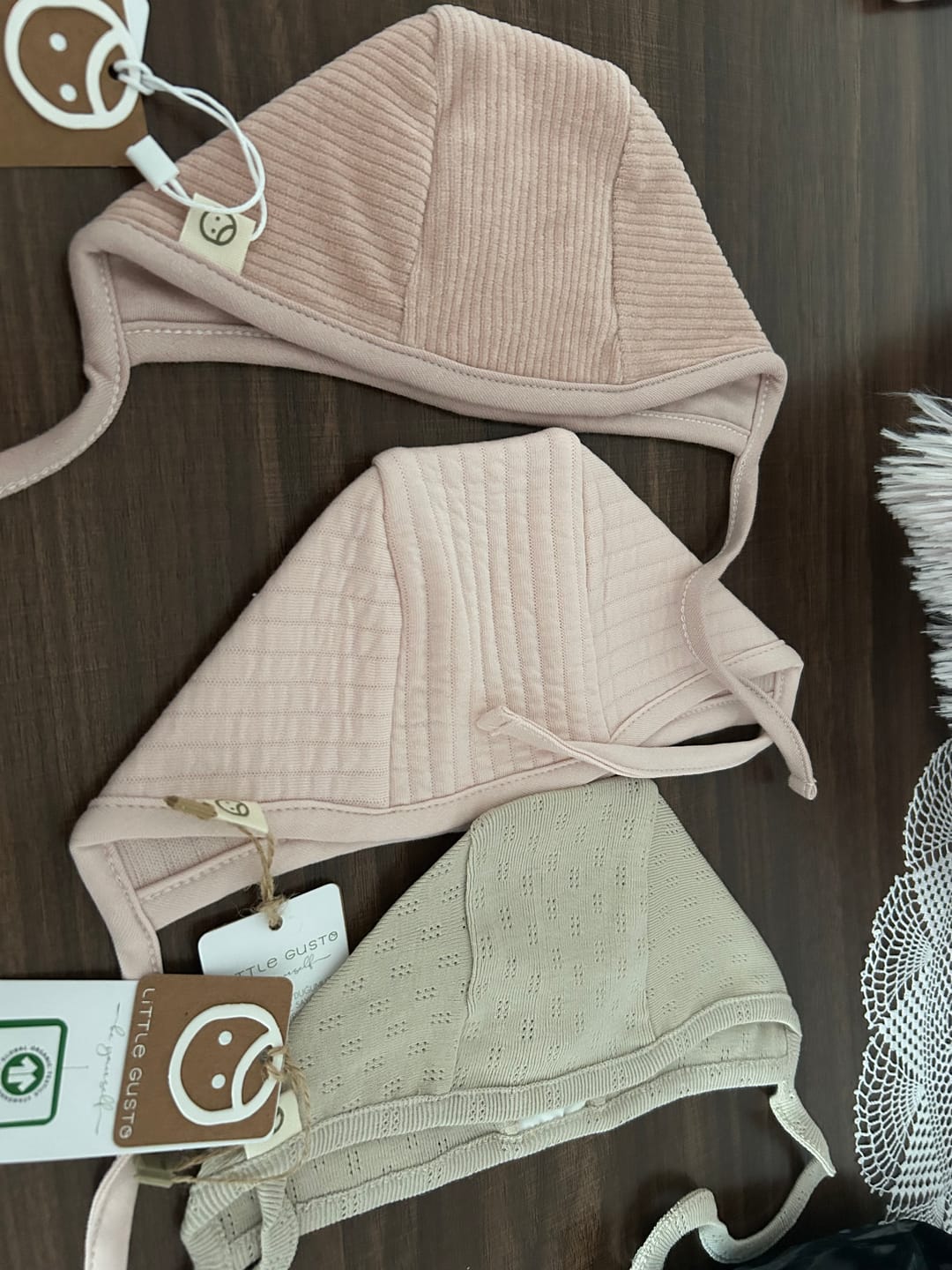 Customer photo review of Fitilli Kadife Bebek İngiliz Şapka Pembe