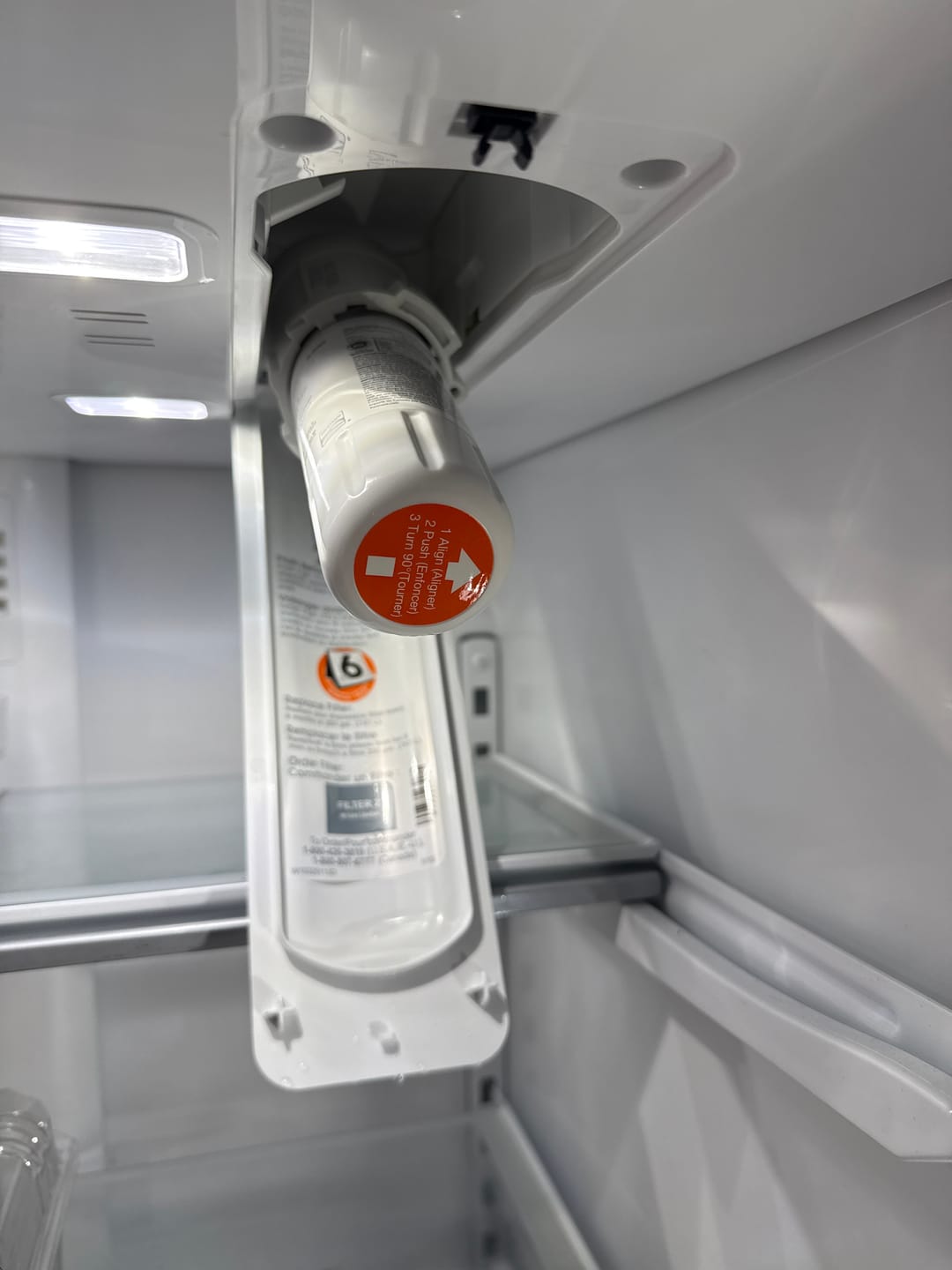 Customer photo review of Kenmore 9082 Replacement Refrigerator Water Filter