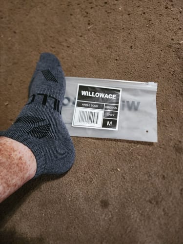 Customer photo review of Men's Alpaca Socks