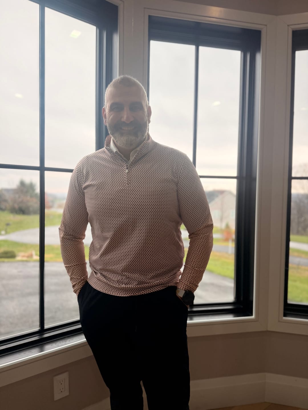 Customer photo review of Luxe 1/4 Zip
