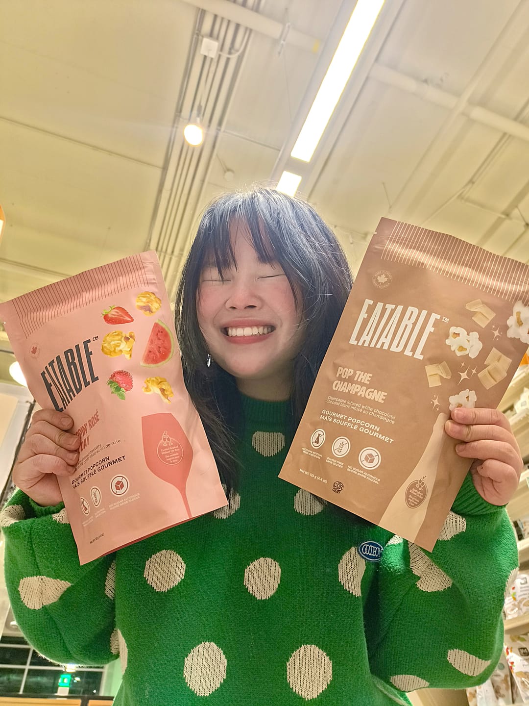 Customer photo review of Poppin' Rosé All Day (125g) - Wine Infused Caramel Popcorn
