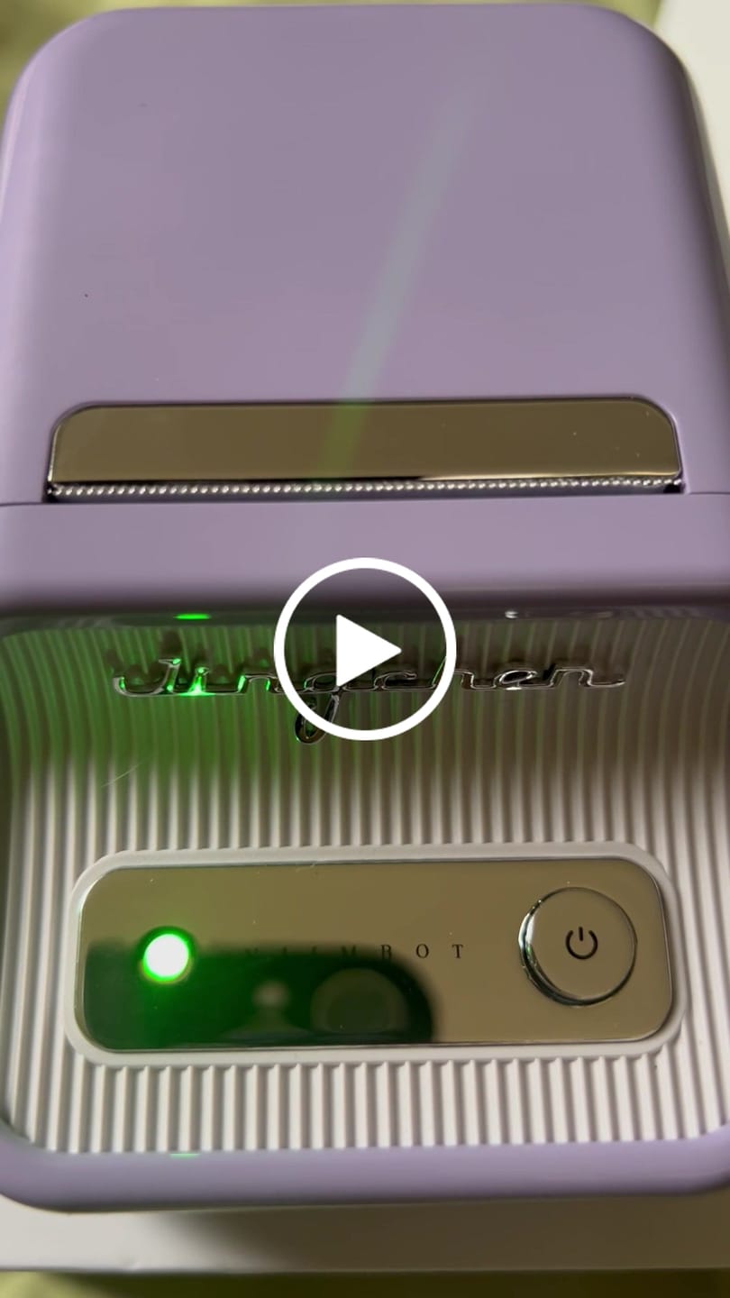 Customer video review of NIIMBOT B21 Pro 300dpi Label Printer, Photo Printing, Bluetooth Connection for Home, Business, Office