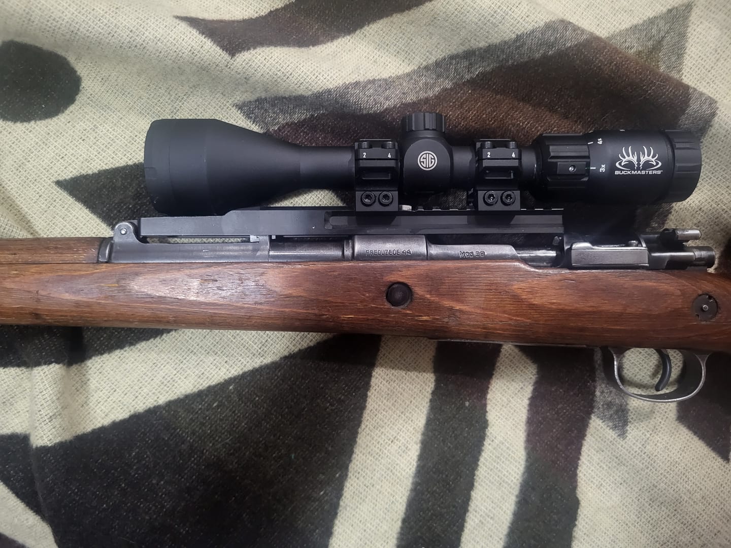 Customer photo review of Ultra Low-profile Mauser K98k NDT Scope Mount Gen 3 picatinny rail