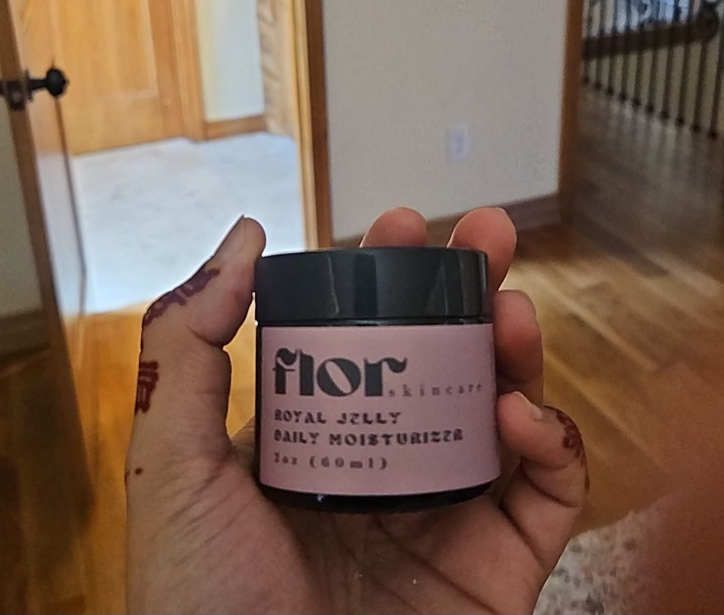 Customer photo review of Royal Jelly Daily Moisturizer