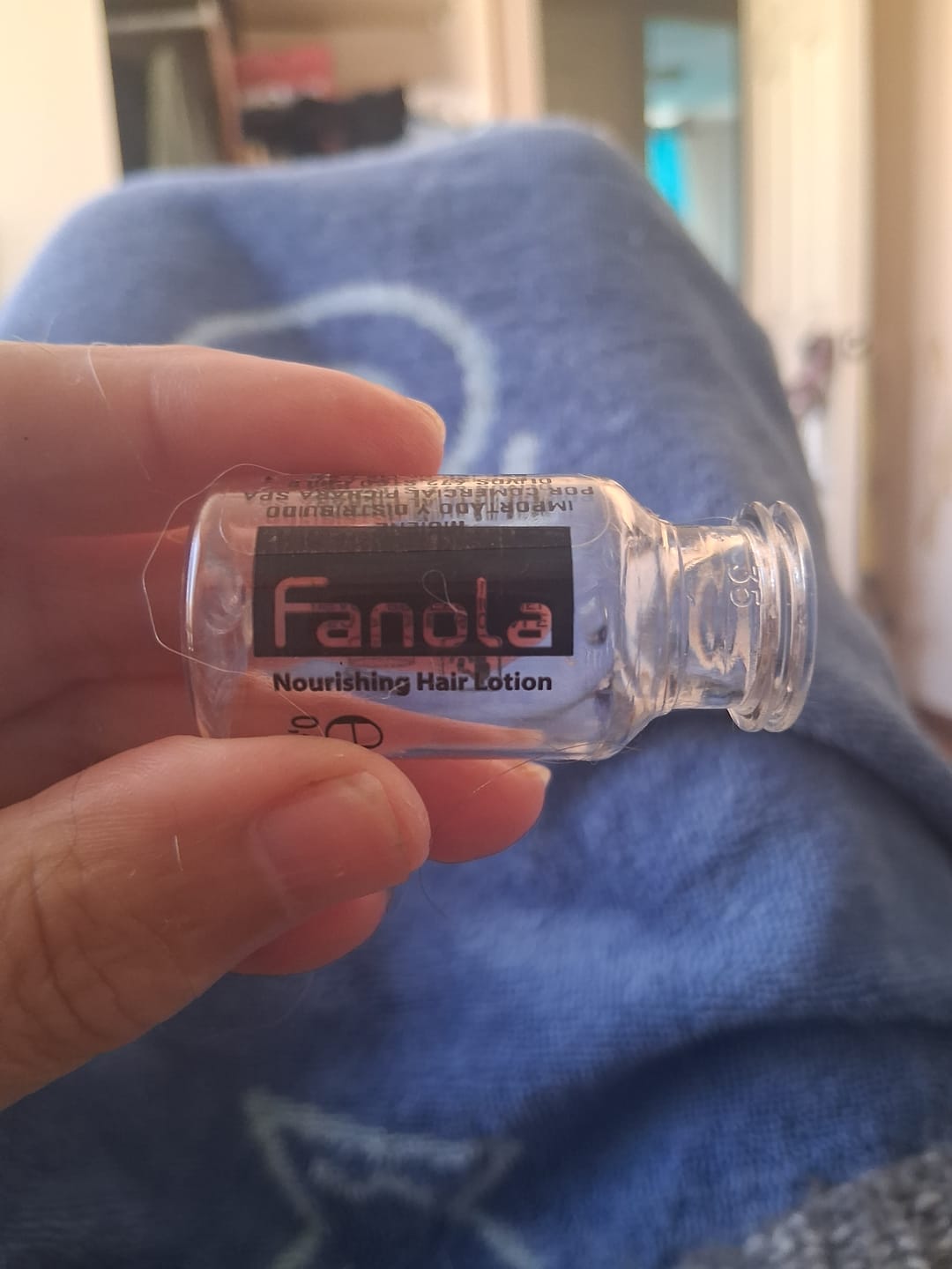 Customer photo review of Loción Nourishing Reestructurante  Fanola 12ml