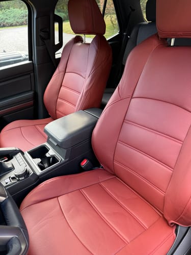 Customer photo review of Premium Custom-Fit Seat Covers
