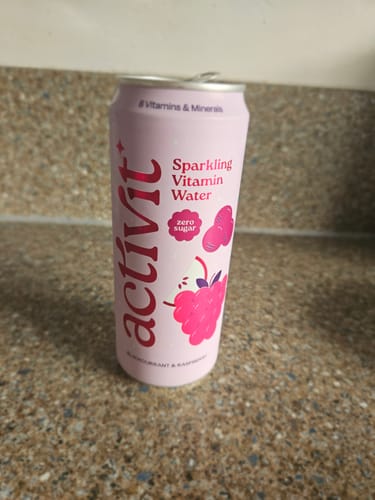 Lorraine W. review of Activit Blackcurrant & Raspberry - 330ml Cans image 1 out of 1