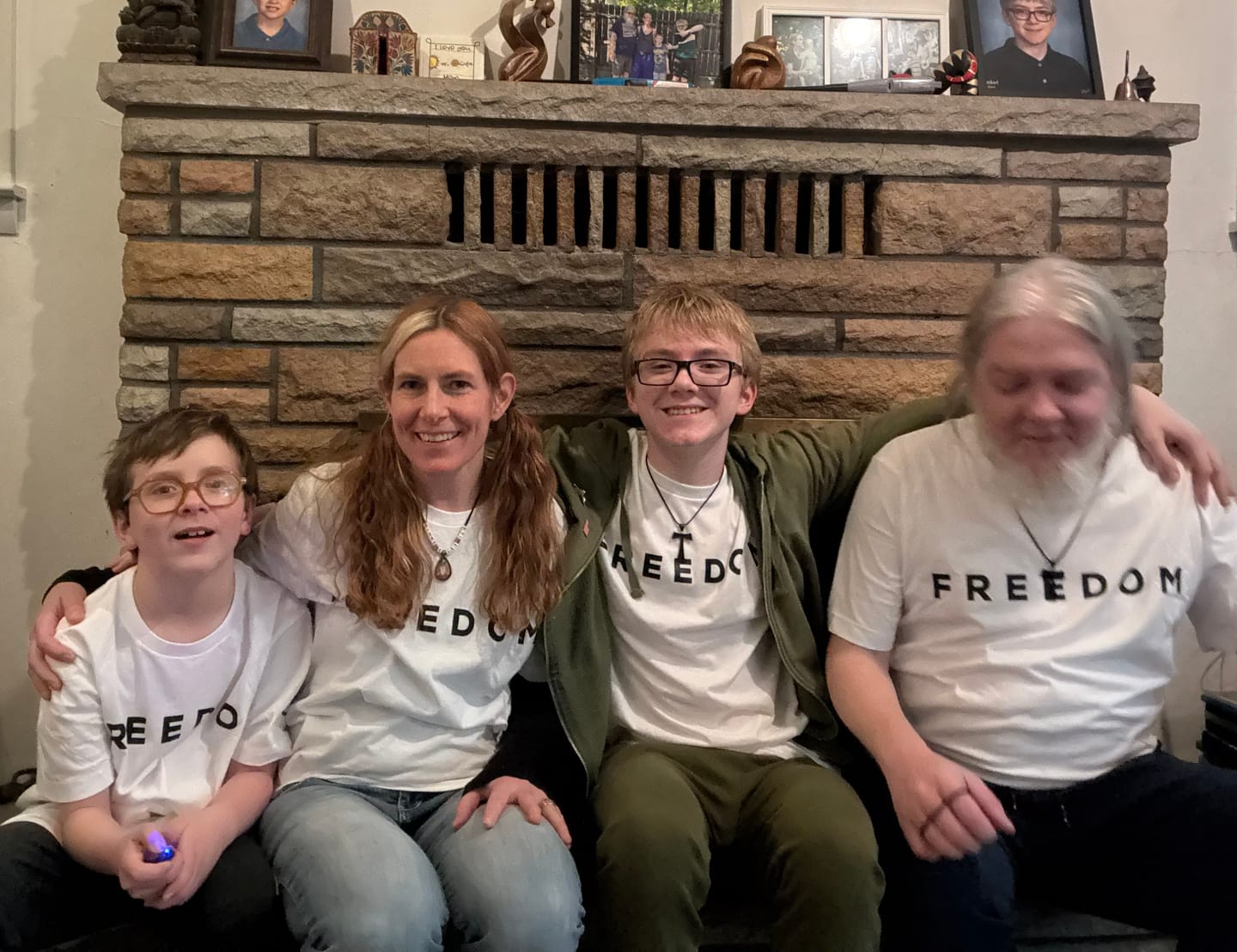 Customer photo review of Freedom CK T-Shirt