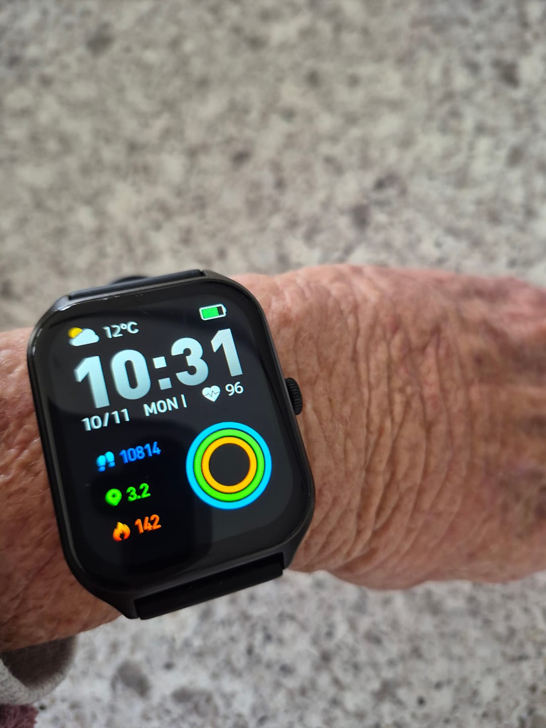 Customer photo review of HealthWatch Series 5