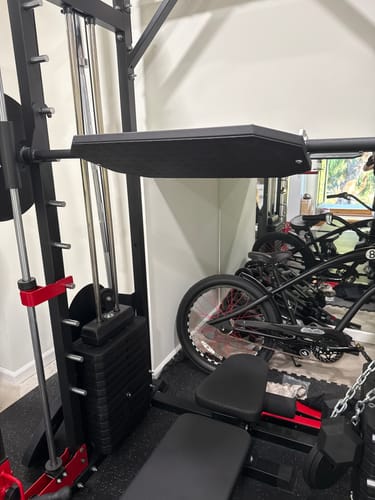 Customer photo review of RitFit AT04 Foot Plate for Leg Press – Smith Machine Compatible