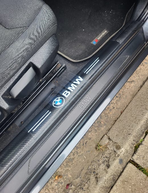 Customer photo review of 5er-Pack Türschweller Schutzleisten