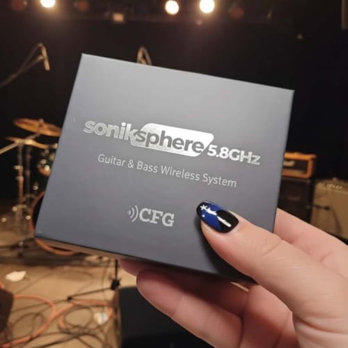 Customer photo review of [New USB-C] CFG SonikSphere 5.8GHz High-Fidelity Guitar/Bass Wireless System