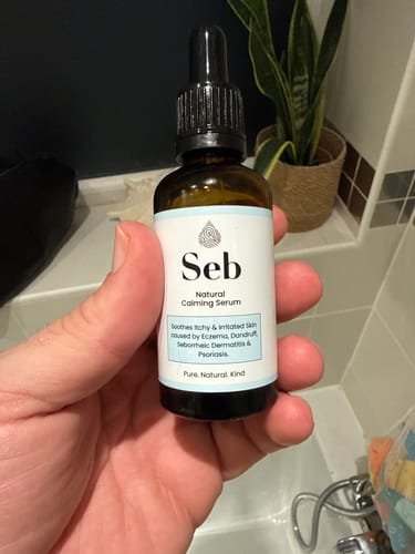 Customer photo review of Seb Natural Calming Serum