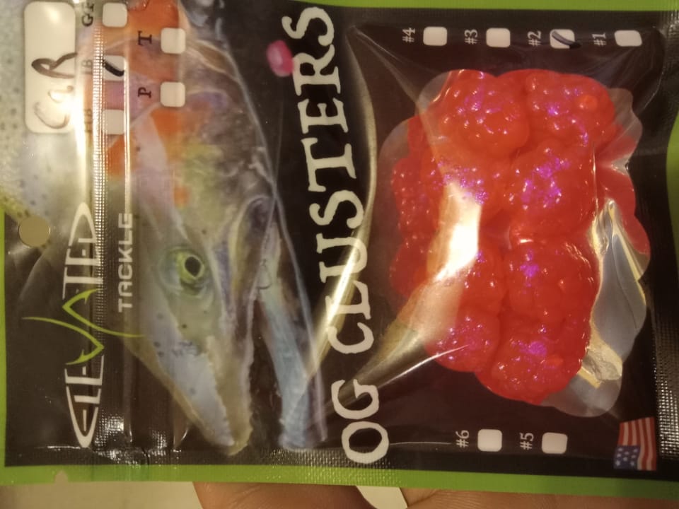 Customer photo review of Egg Clusters - Hyper Blue