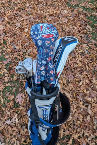 Customer photo review of USA Headcover Blue