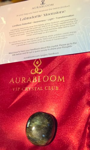 Customer photo review of VIP Crystal Club ~ Monthly Crystal Tester