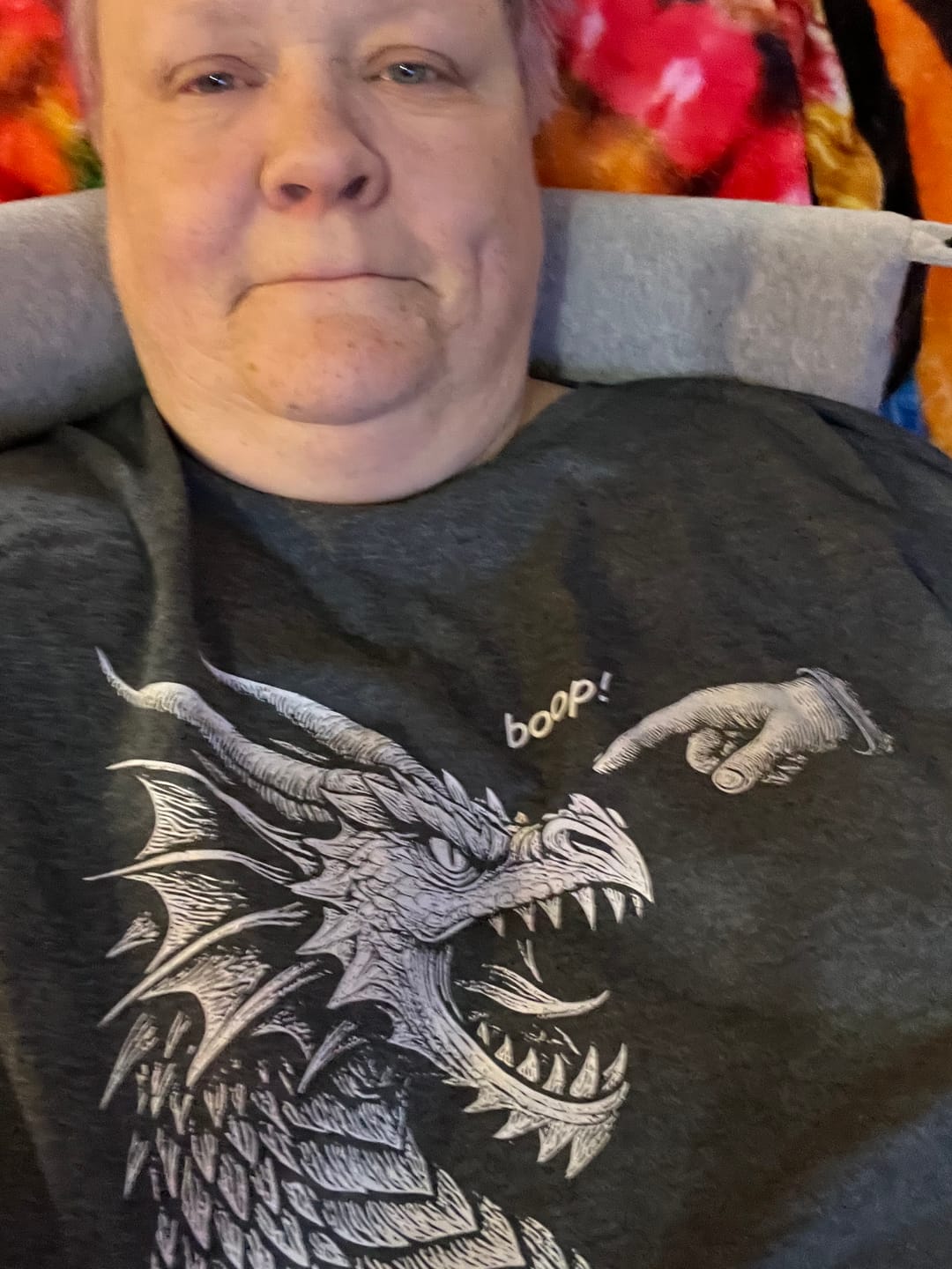 Customer photo review of Boop! T-Shirt