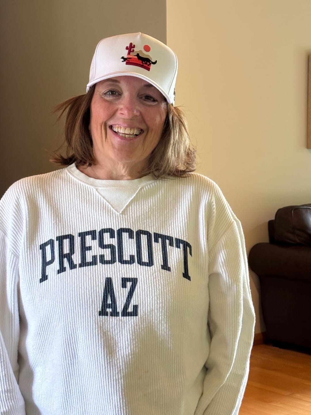 Customer photo review of Yukon Corduroy Brim Hat