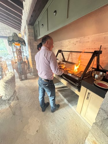 Reseña con foto de un cliente sobre Rib Eye Steak Choice
