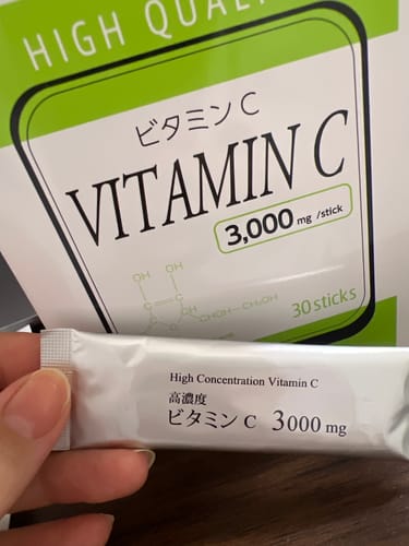 Customer photo review of 高濃度ビタミンC 3,000mg -Wakasapri for Pro.