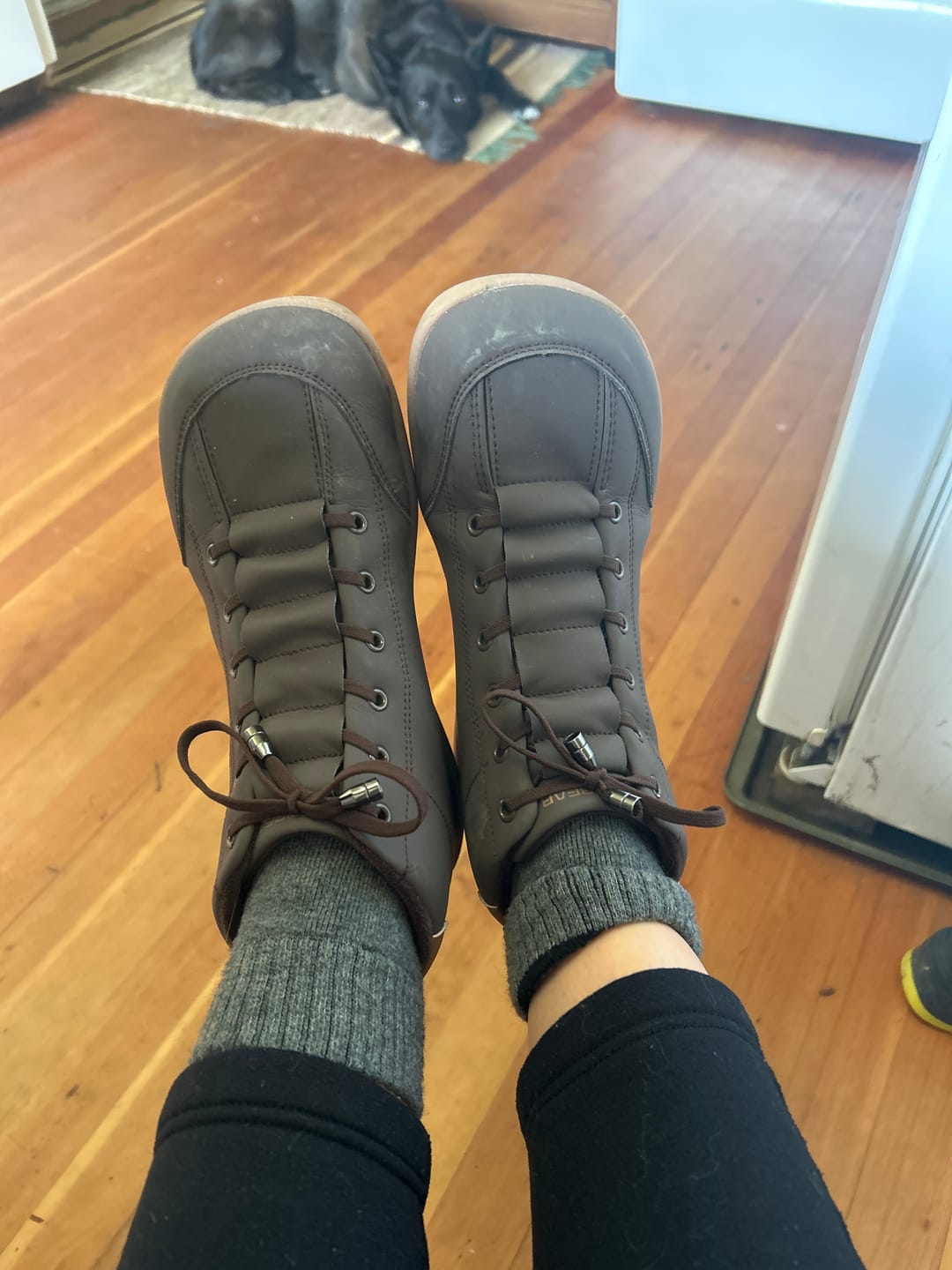 Customer photo review of Kid's Spruce - Winter Barefoot Shoes