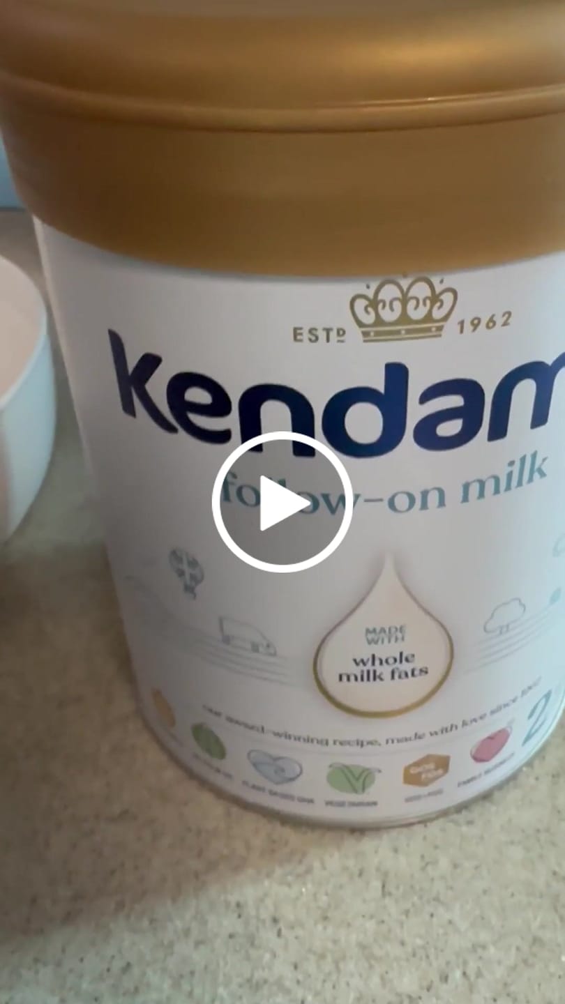Customer video review of Kendamil Classic Stage 2 Follow-on Milk Formula From 6-12 Months (800g)