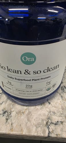 Customer photo review of So Lean & So Clean Protein Powder