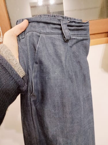 Customer photo review of Pantalon Alex - Jean brut