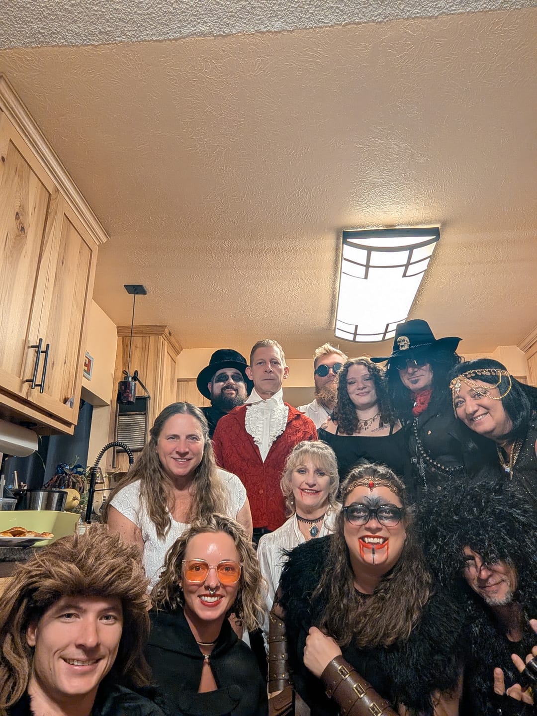 Customer photo review of Halloween Murder Mystery Game Kit - Vampire Ball