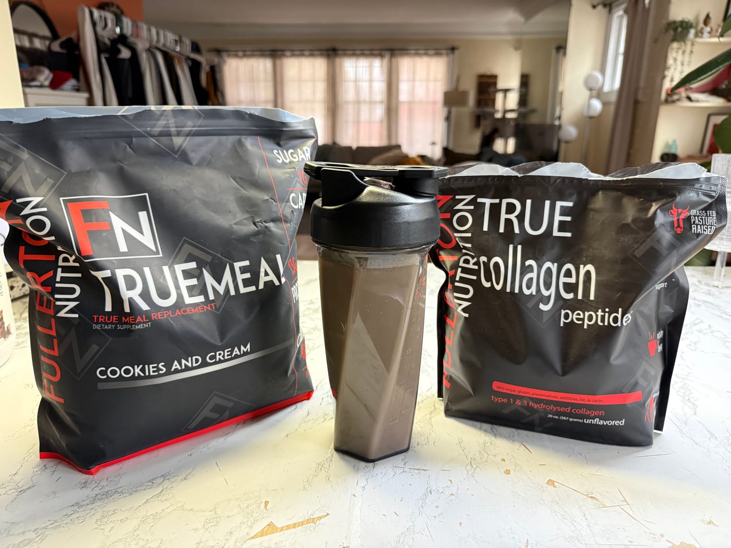Customer photo review of True Collagen Protein