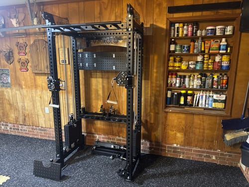 Customer photo review of ANUBIS™-1.0 Half Rack Functional Trainer