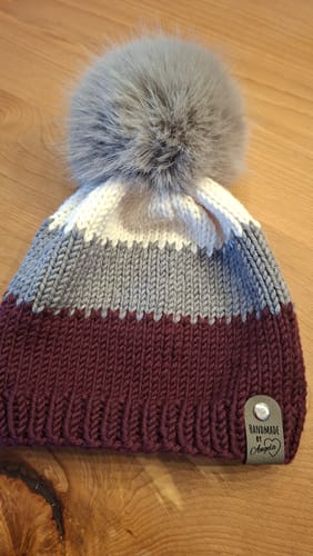 Customer photo review of Kunstleder-Labels mit Chicago Screws - Personalisierte Labels