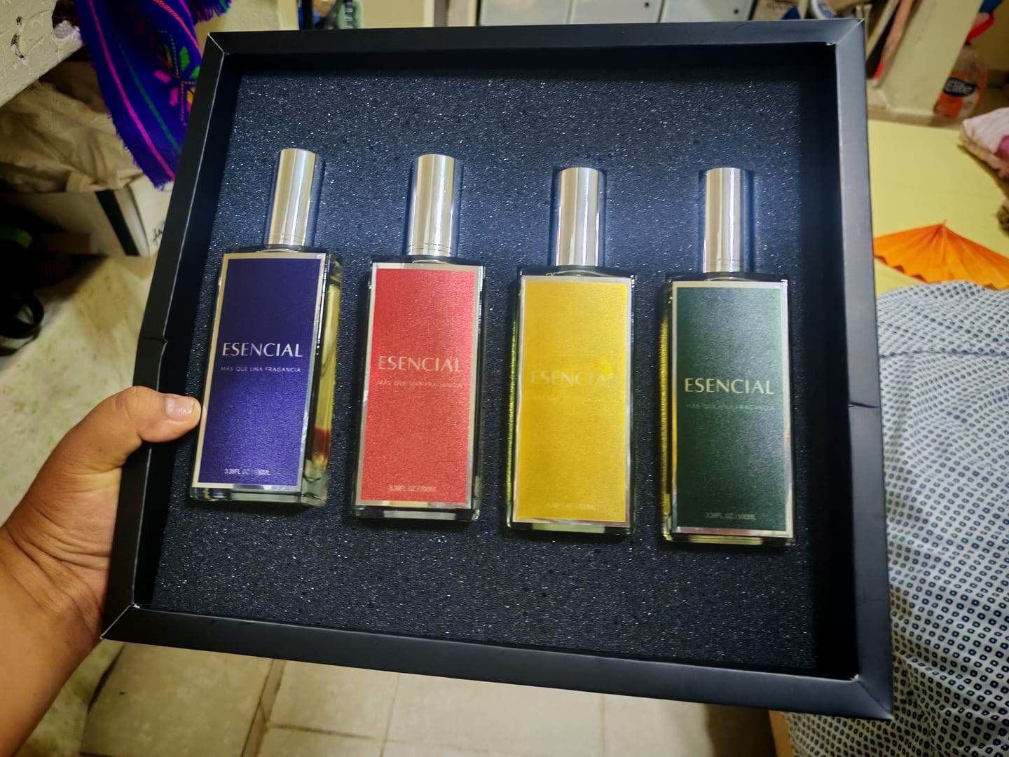 Customer photo review of Set "Más Vendidos Mujer" 4 Perfumes