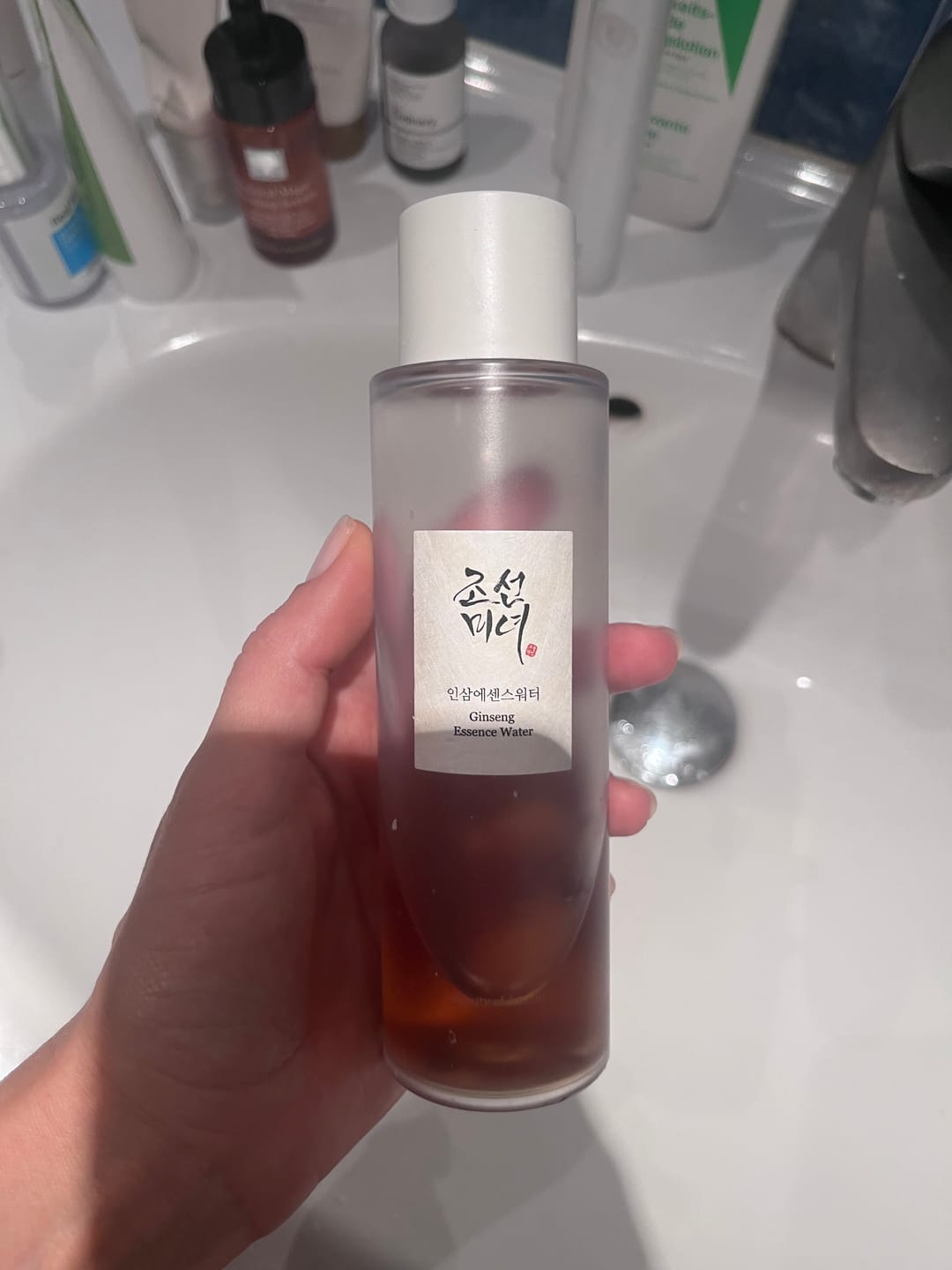 Customer photo review of Toniks-esence sejai ar žeņšeņu Beauty of Joseon Ginseng Essence Water