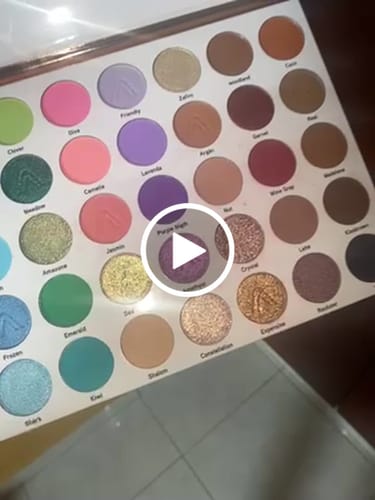 Customer video review of PALETA DE SOMBRAS MARVELOUS | MAKEUP EXPERT