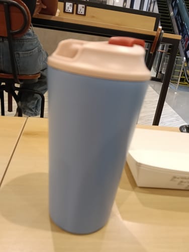 Customer photo review of Wildflower Field Sense Coffee Cup Large