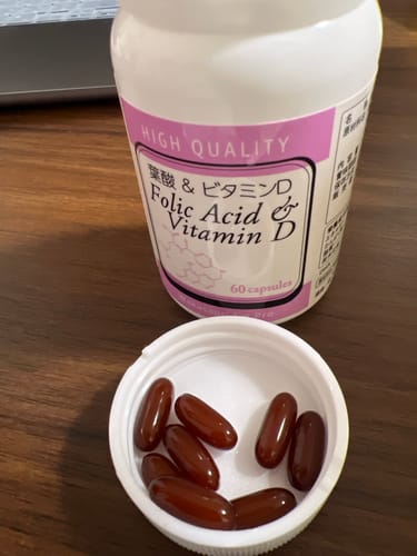 Customer photo review of 葉酸&ビタミンD - Wakasapri for Pro.