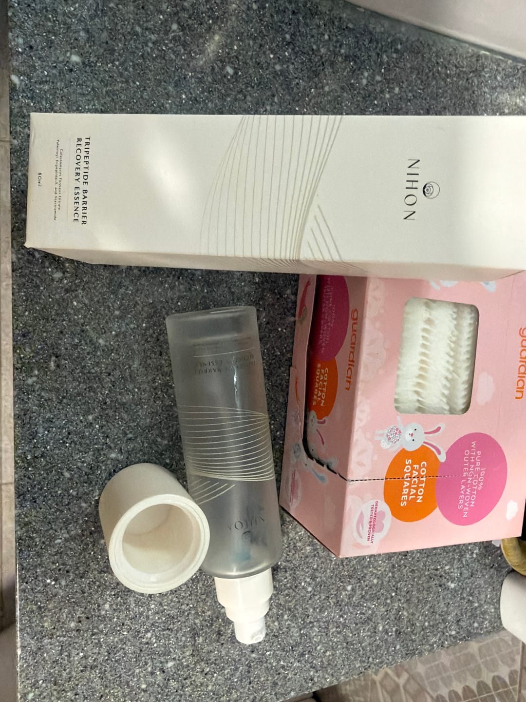 Customer photo review of Tripeptide Barrier Recovery Essence