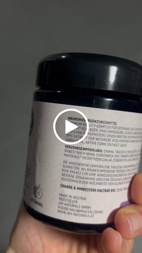 Customer video review of beauty:STAR - Kollagen Hyaluron Premium Komplex + Q10 + OPC - 120g