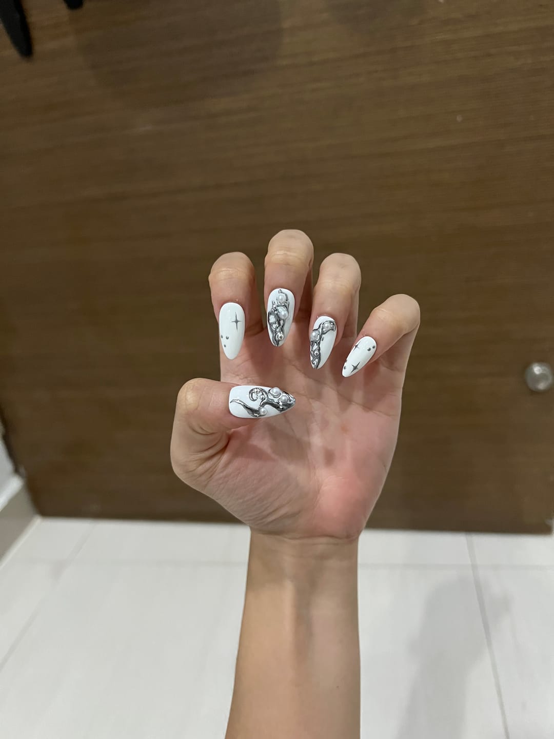 Customer photo review of Celestial Pearls