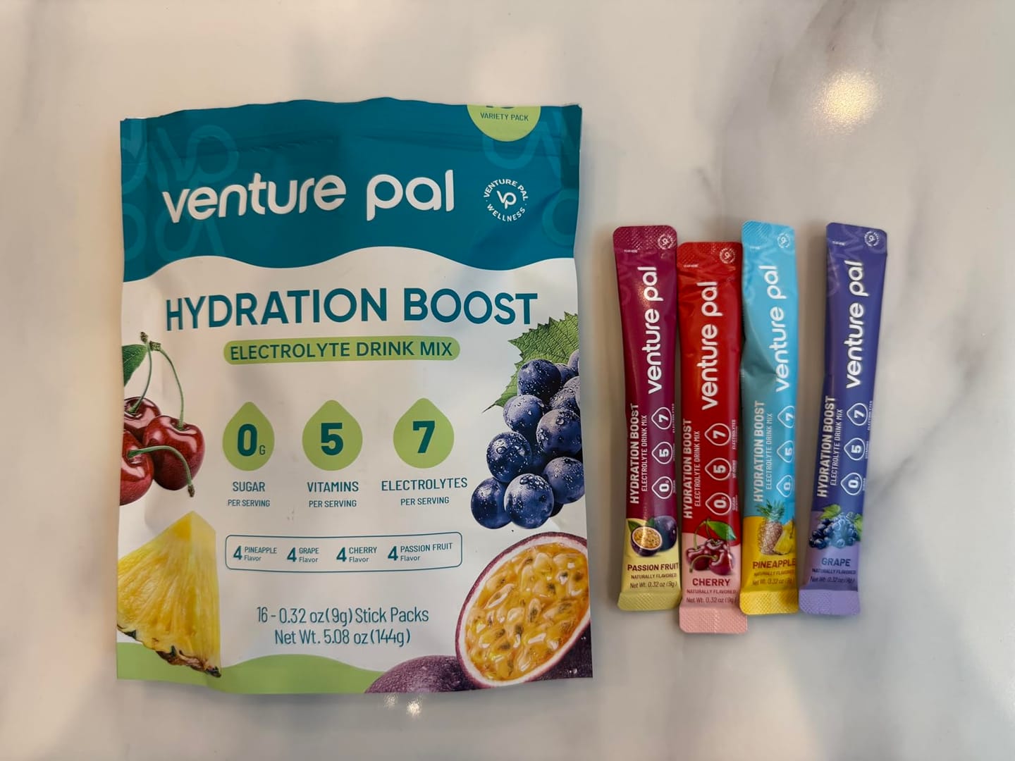 Customer photo review of Sugar Free Electrolyte Powder Packets