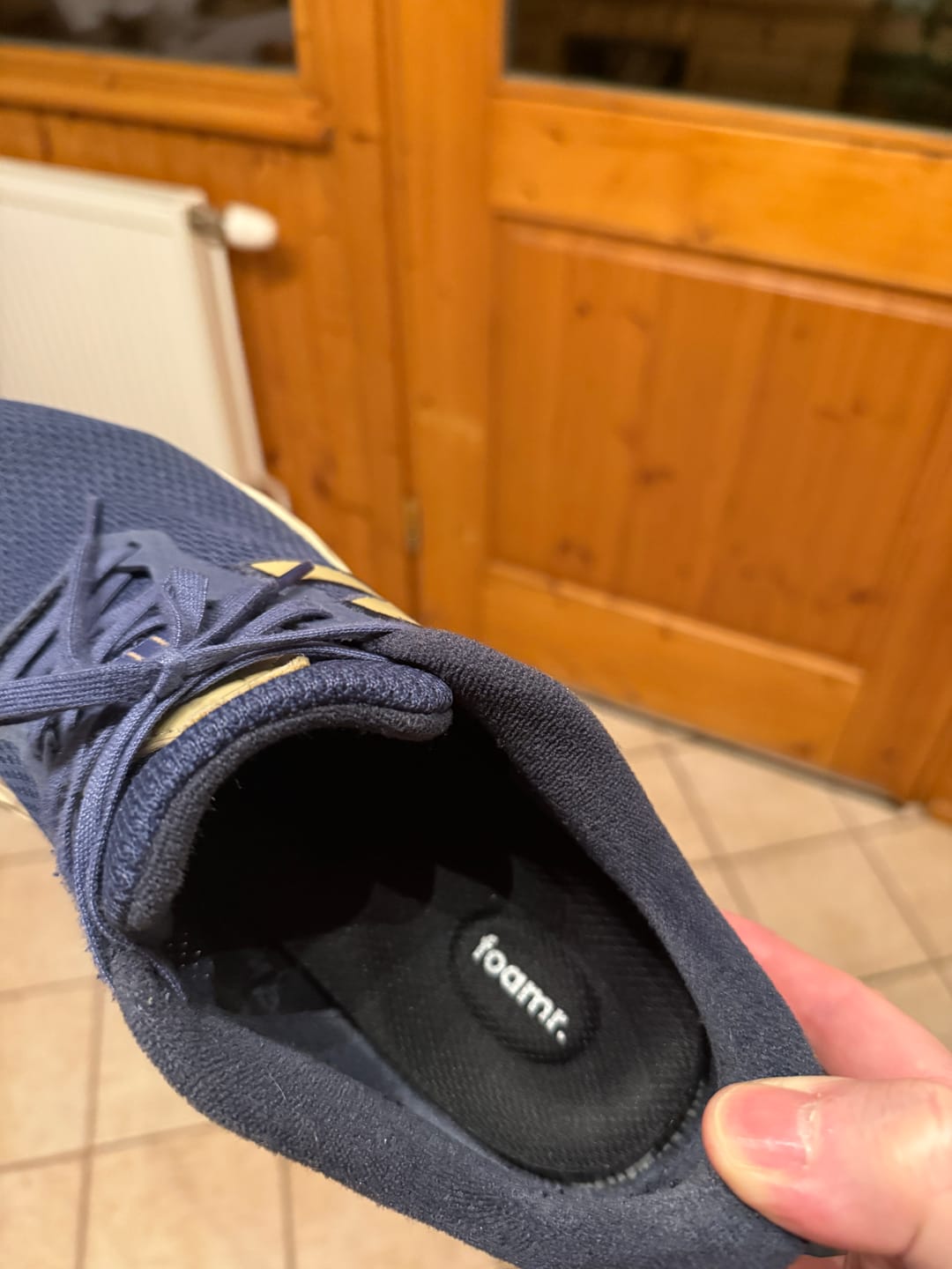 Customer photo review of Foamr® Massage-Einlegesohlen – Lindern Fersensporn & Plantarfasziitis
