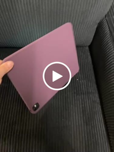 Customer video review of Liquid Silicone iPad Case