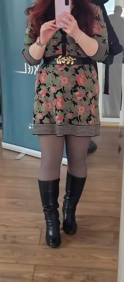 Customer photo review of Collant polaire double épaisseur