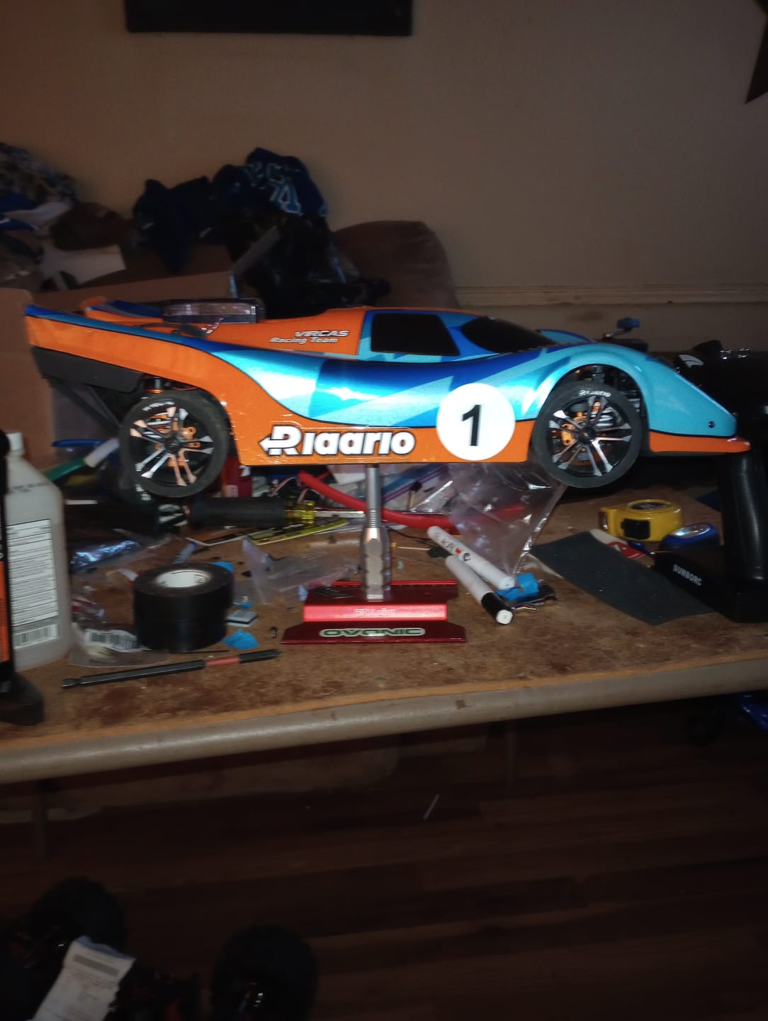 Customer photo review of Front Steering Hub Set For 1/10 Scale On-Road Cars
