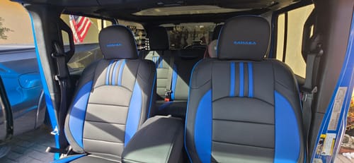 Customer photo review of Premium Custom-Fit Seat Covers