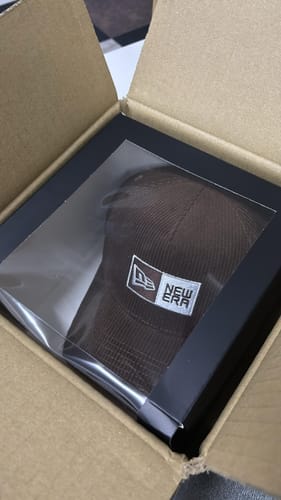 Customer photo review of 9FORTY A-Frame Corduroy Chocolate Snapback