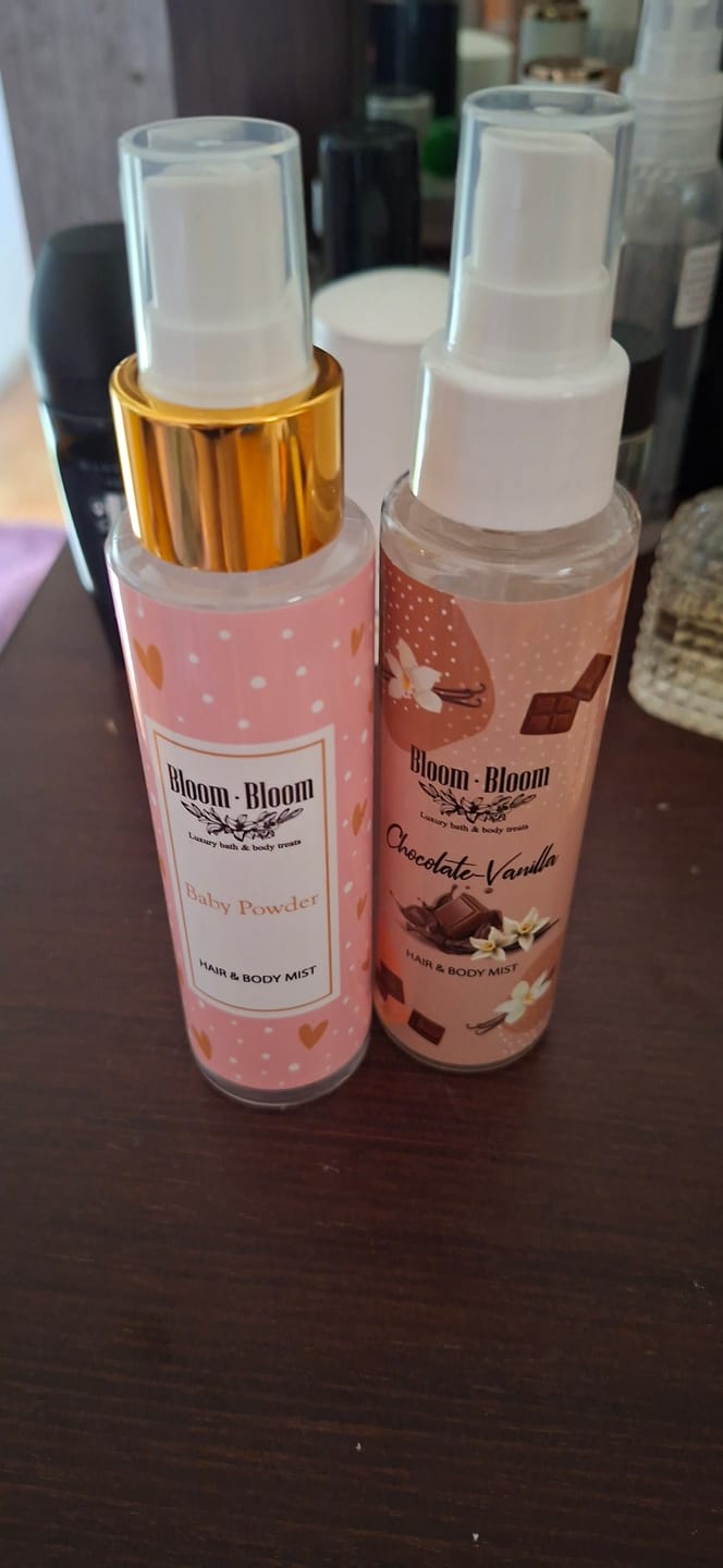 Customer photo review of Hair & Body Mist Baby Powder