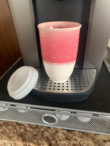 Customer photo review of Coral Pink Cup 12oz